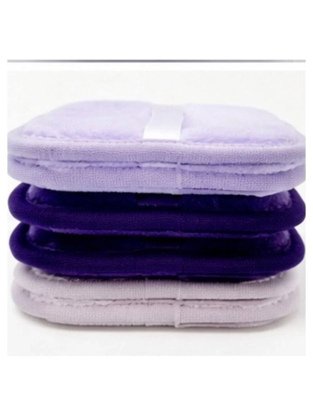 12 Reusable Makeup Remover Pads Soft Microfiber Face Cleansing Washable Set
